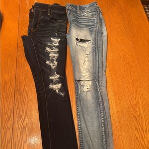 American Eagle Outfitters Skinny Jeans Size 10 Bundle